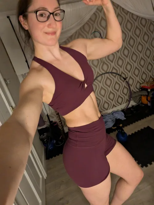 Just showing off in my training room by SirenSasha_336