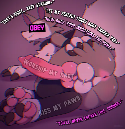 Just stare and pump and obey :3 by Fickle_Ad_575