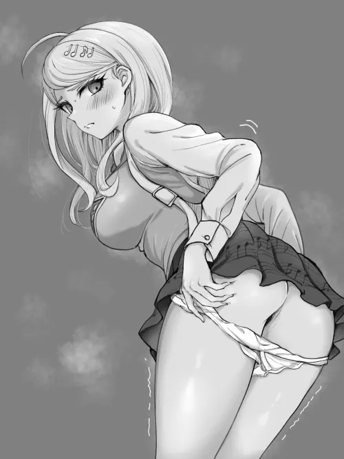 Kaede removing her panties (moon0771110) by MartyrOfDespair