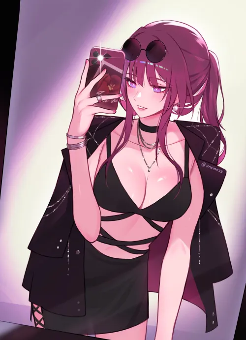 Kafka [Honkai Star Rail] by WoolsonDaSheep