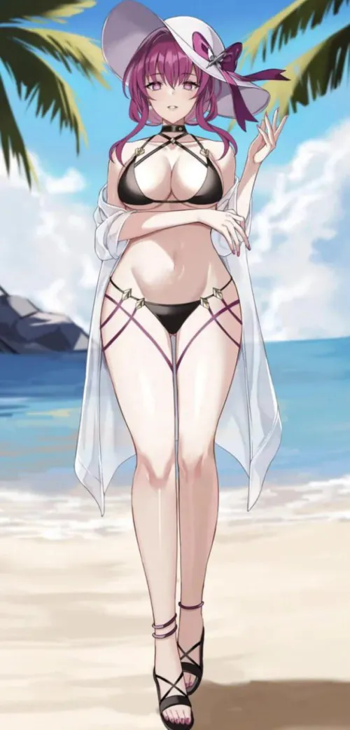 Kafka on the beach by VelvetPetitex