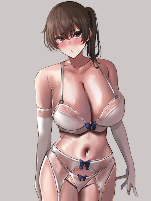 Kaga (tf cafe) [KanColle] by llamanatee