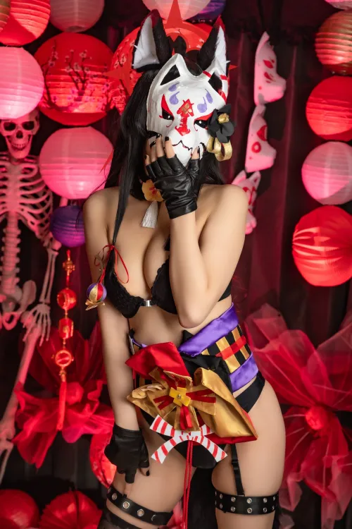 @Kaguyatakenaka Kitsune Ninja by Pwnagepancakes