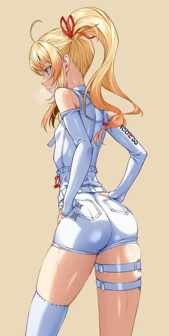 Kanade from Behind with Hands on Hip [Hololive] posted by sd6636