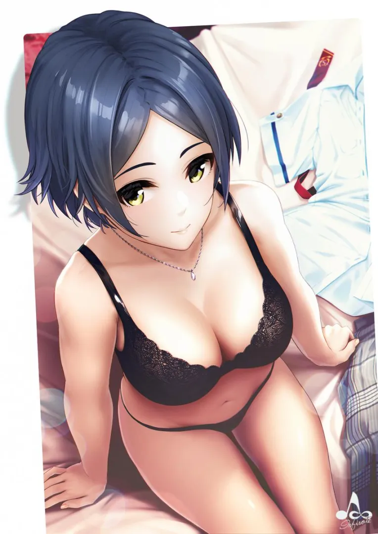 Kanade in lingerie posted by AnimeChan39