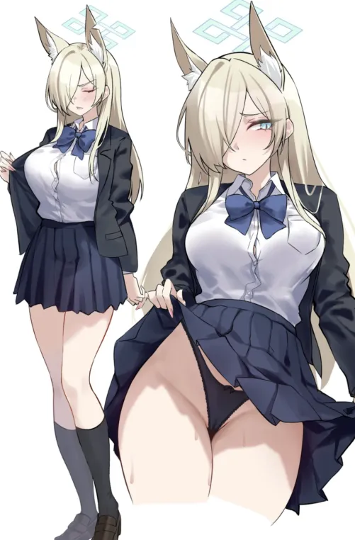 Kanna showing off by Baggygirlie