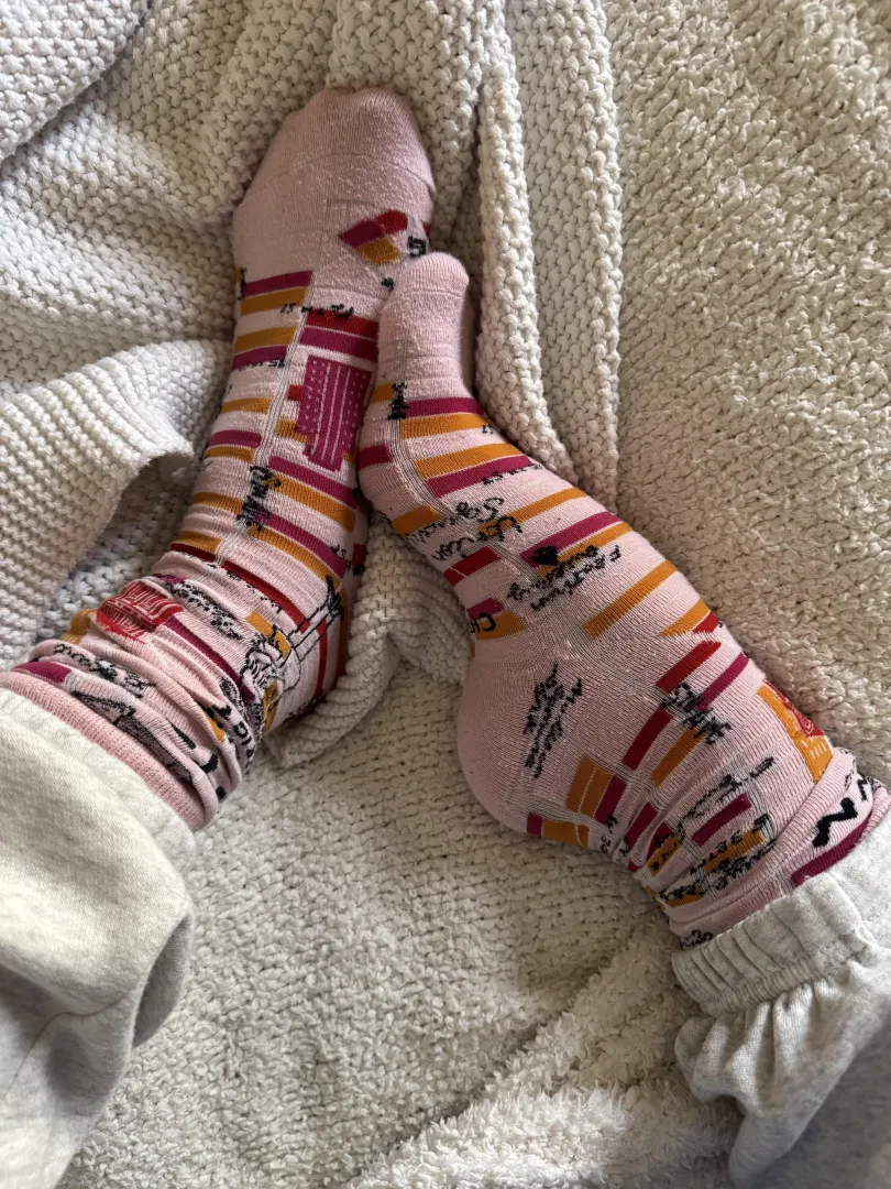 Kate spade socks are always so cute  posted by fancyfeets333