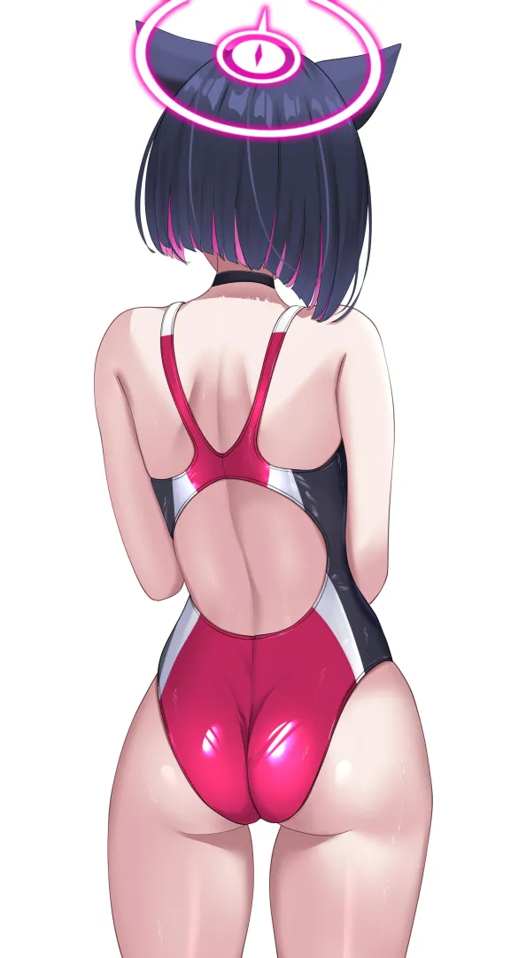 Kazusa Back View [Blue Archive] posted by A_MASSIVE_PERVERT