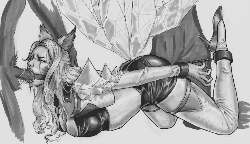 KDA Ahri (un)bound (Cognomen) by Nomen_secretum