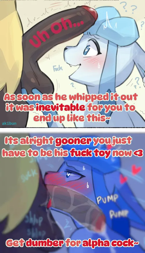 Keep gooning and getting dumber to be the best fuck toy you can be! :3 by babablahh_