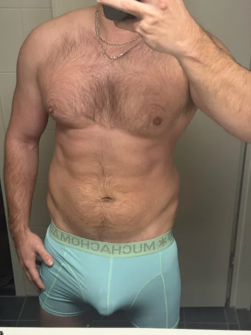 Keeping it natural in my underwear. Only payers get the full experience by PureHairyTorso