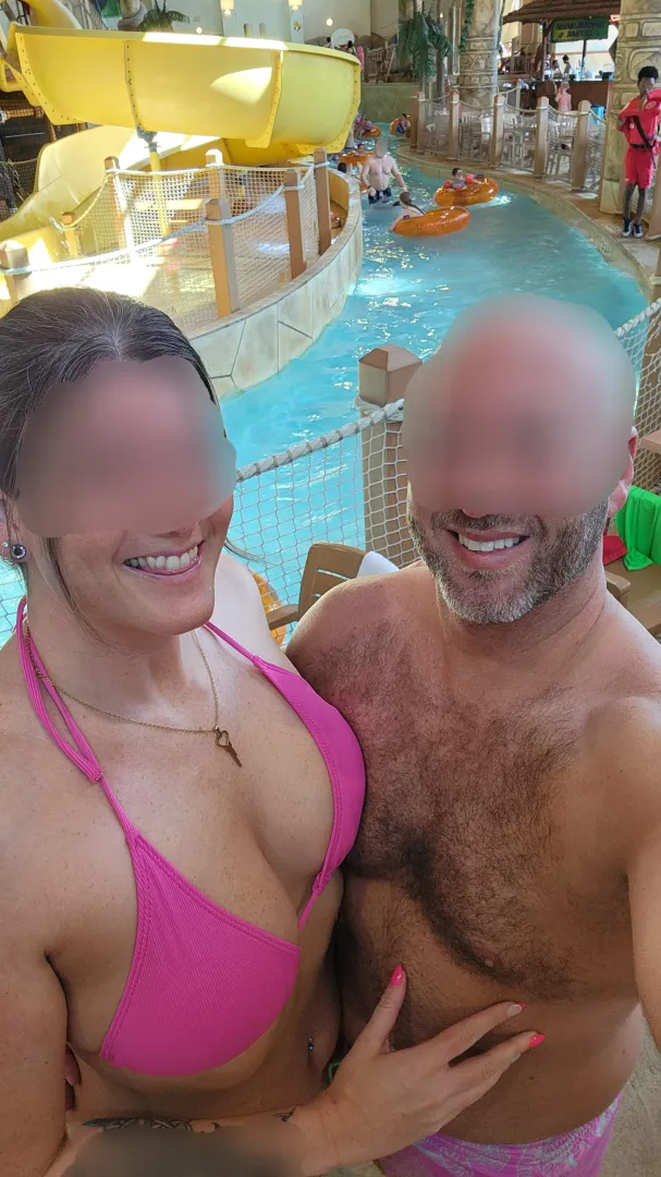 Keeping me caged with the key in plain sight at the waterpark posted by herlockedsub