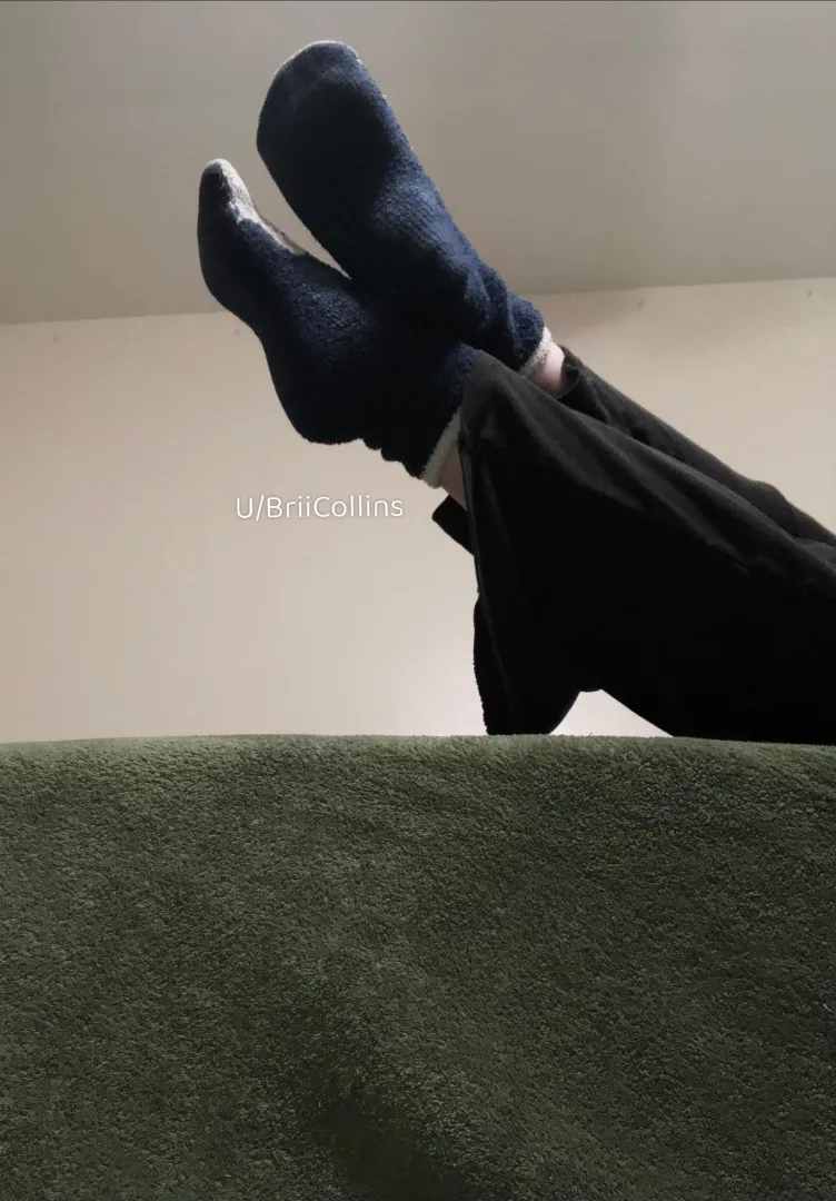 Keeping my feet warm  posted by BriiCollins