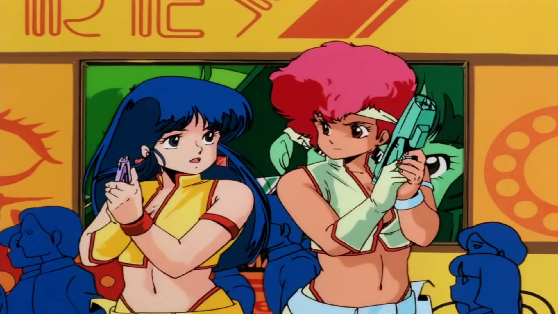 Kei and Yuri - Russian Roulette (Dirty Pair TV Series) [1920x1080] posted by Inner_Speaker_335