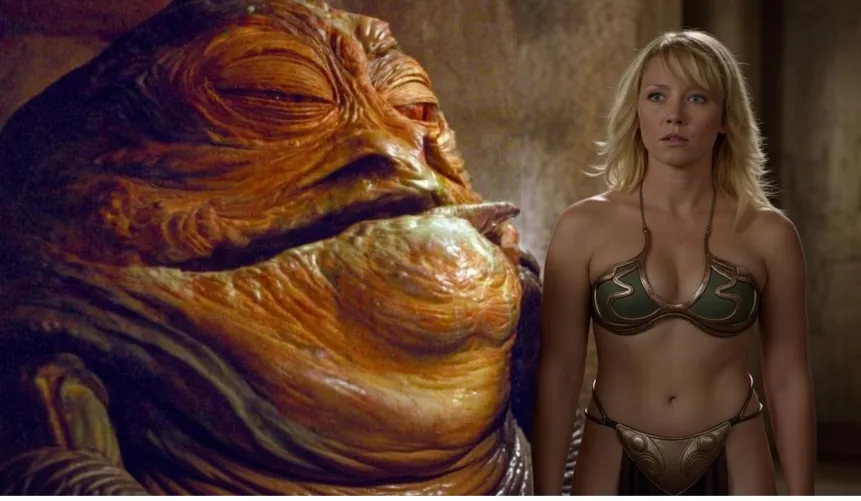Kelli Giddish and Jabba 1 by scarlettrhodes18