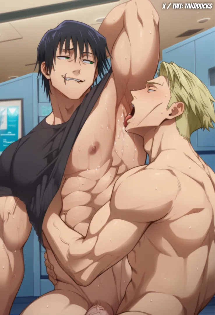 Kento licks Toji posted by EternalSnow05