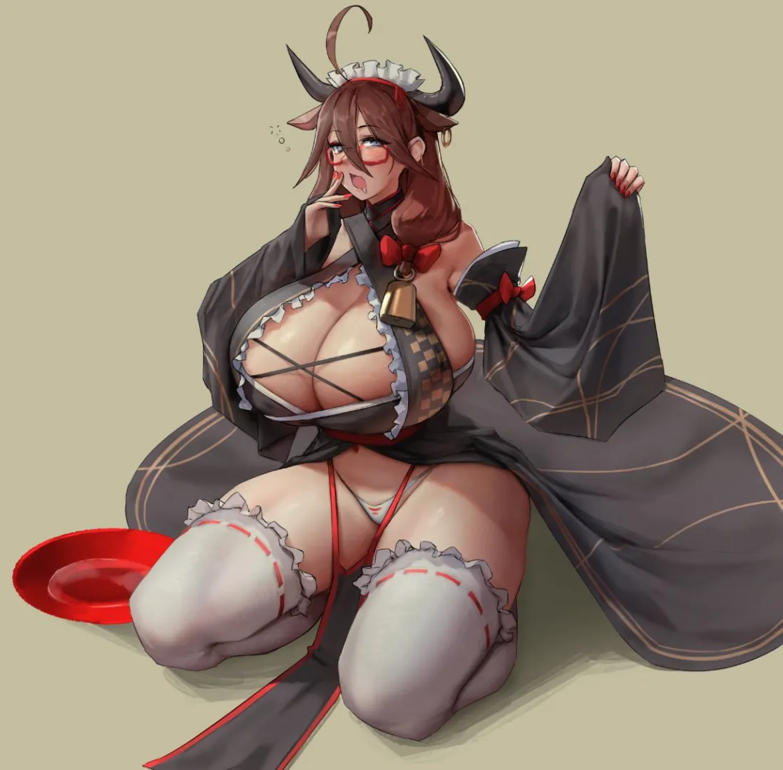 Kimono Cow (EU03) posted by Mofumofu_Musume
