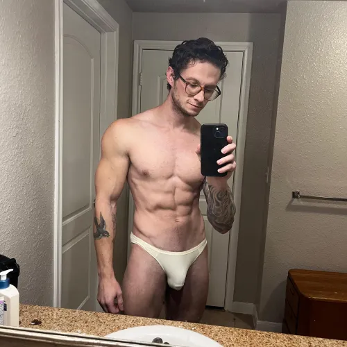 Kind of scruffy, but how do these look?  by AguayoUnderwear