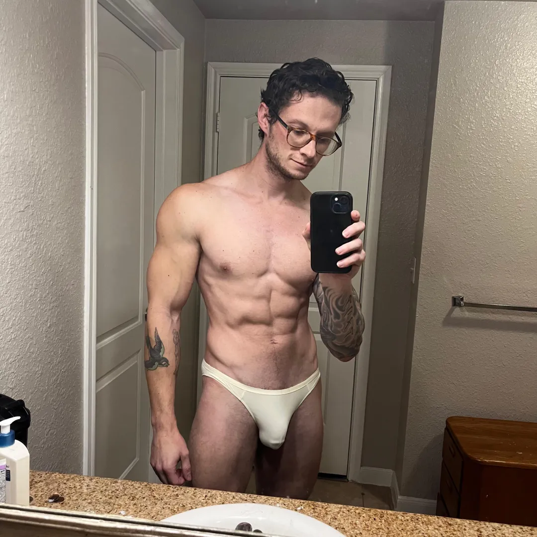 Kind of scruffy, but how do these look?  posted by AguayoUnderwear