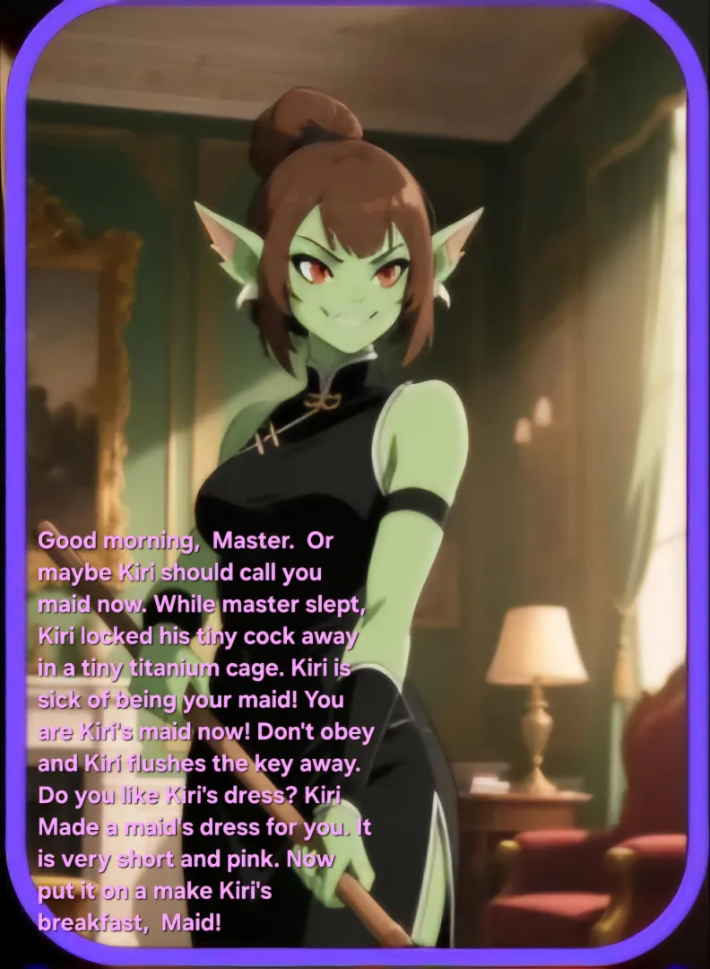 KIRI the Vengeful Orc Maid. Part. 1 posted by AlltheseShadows
