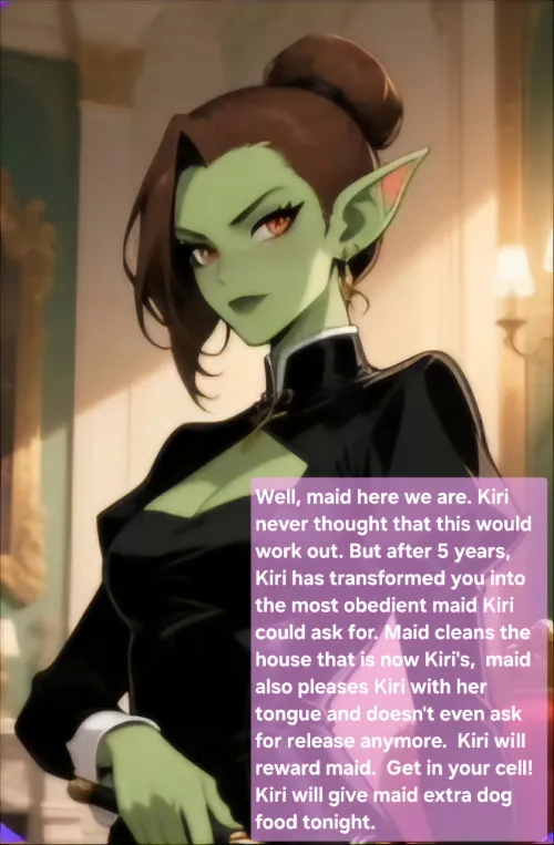 Kiri the Vengeful Orc Maid. Pt. 4. (End) by AlltheseShadows