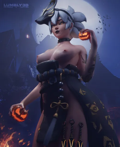 Kiriko (Lumbly3D) by Poke-Oji