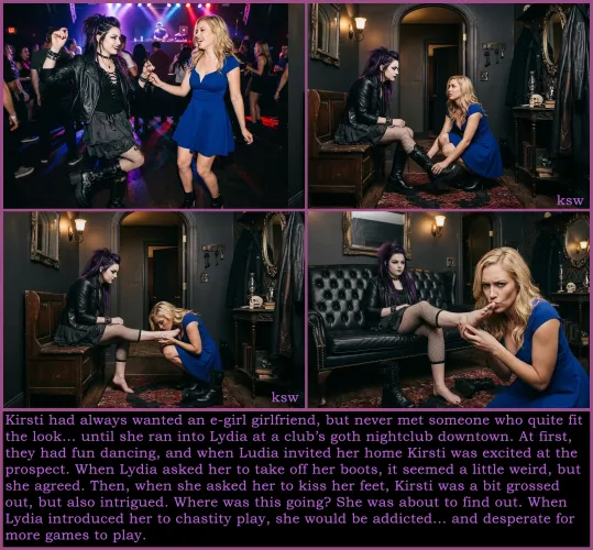 Kirsti's e-Girlfriend: Part 1 by kinkySlaveWriter