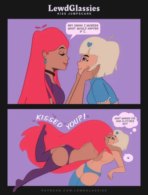 Kiss Jumpscare (OC) by LewdGlassies