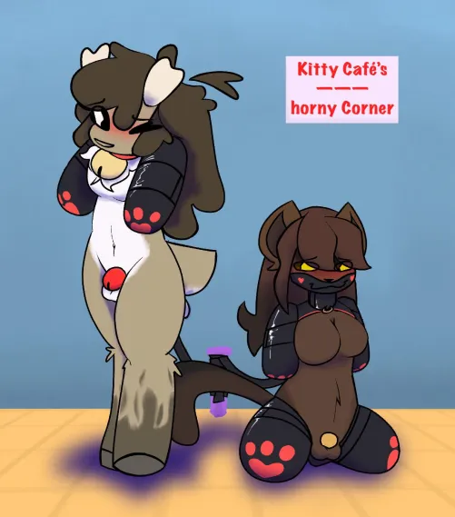 Kitty Café [Transfem] (artist: me) by frosted_deer64