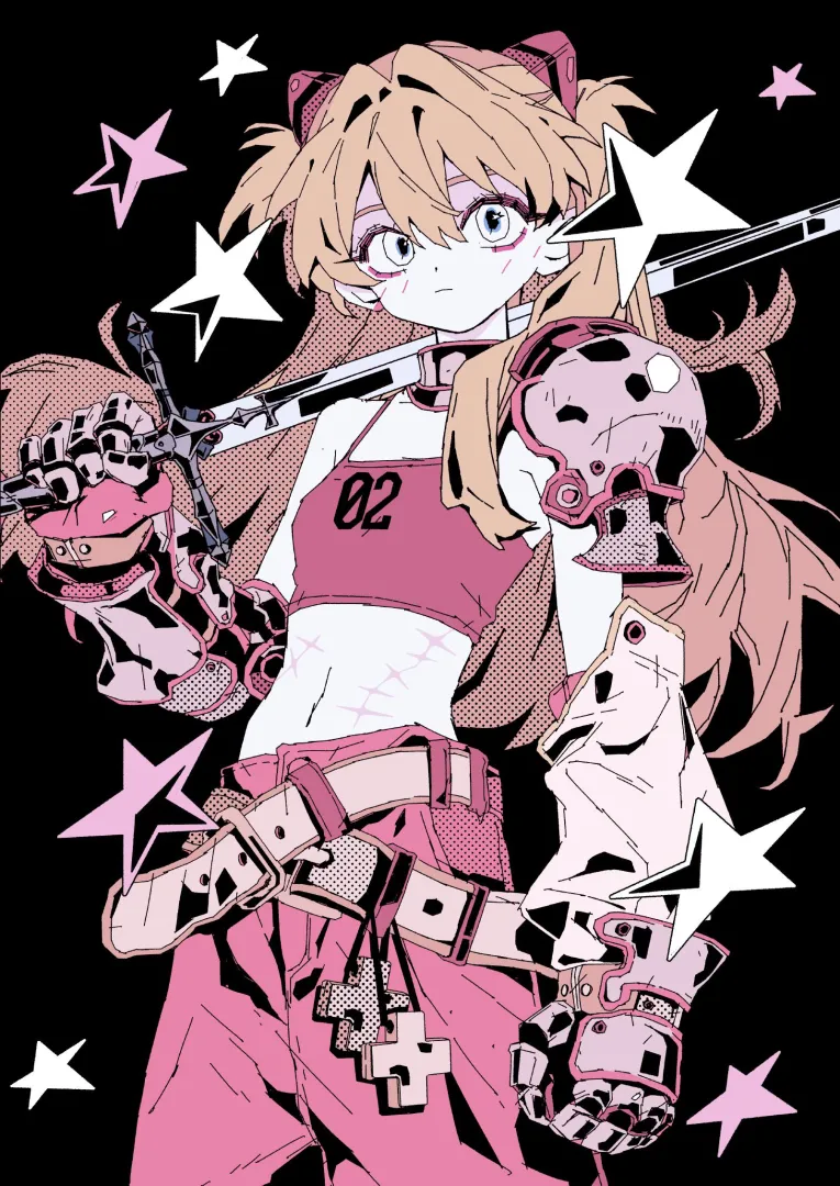 Knight Asuka [Neon Genesis Evangelion] (arkestar) posted by MartyrOfDespair