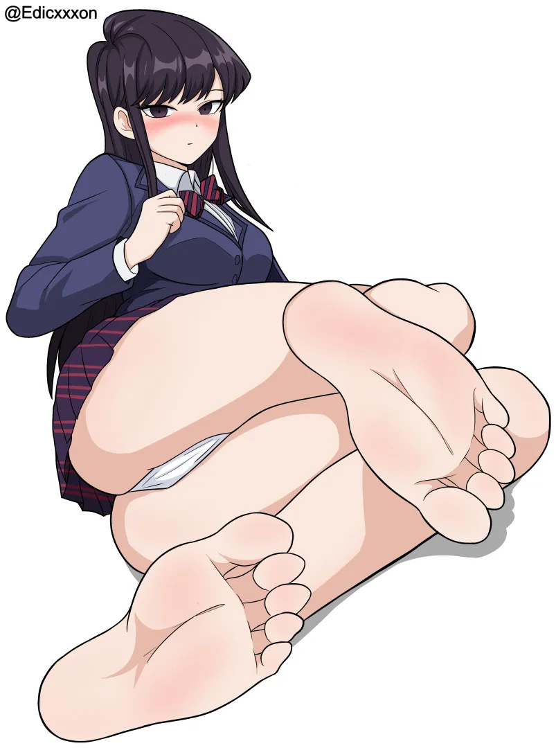 Komi-san is so elegant, shy, and just perfect... here's a small tribute I made with love ✨ posted by Swimming-Swordfish16