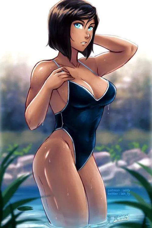 Korra (iahfy) [Avatar: The Legend of Korra] by elowenmaex