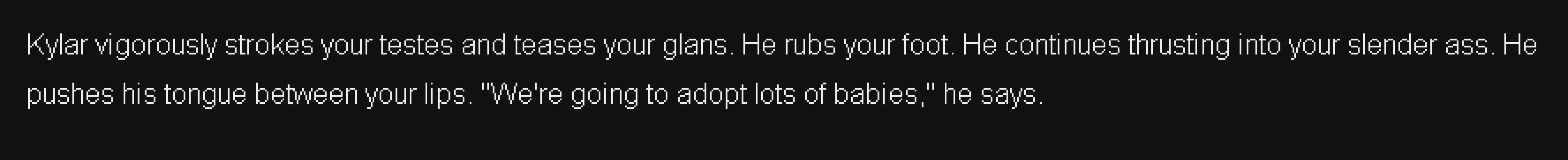 Kylar is KILLING me when you have the same genitals. I guess that's more realistic??? (but SO unsexy) by yonakatanmgk