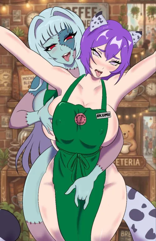 Lady Akumu coffee [Indie Vtuber] by Amaii_Akumu