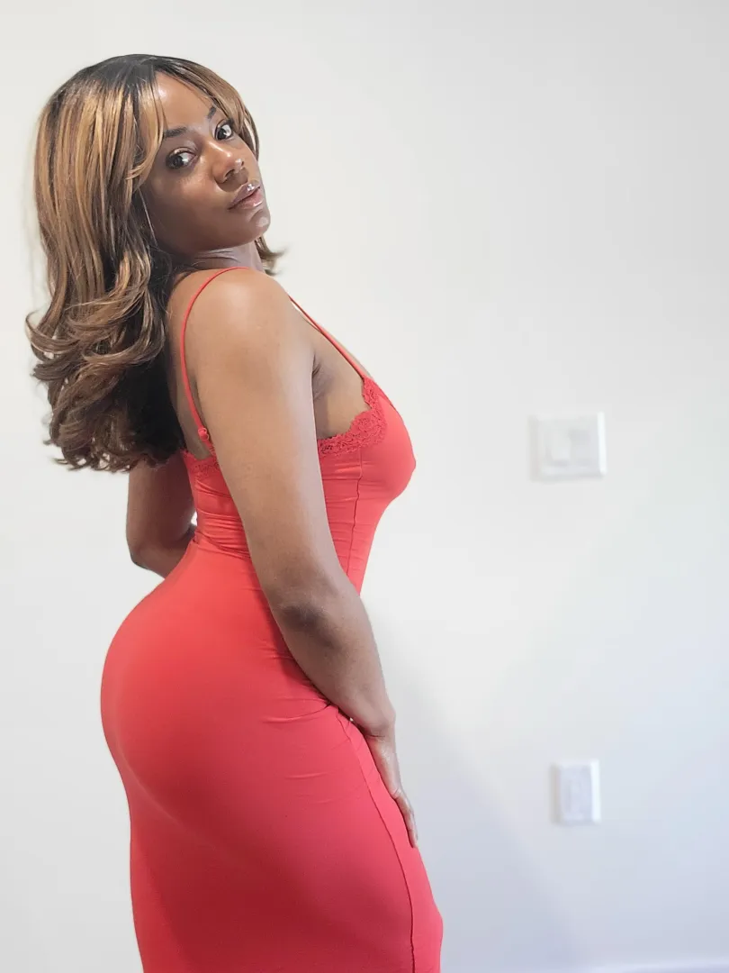 Lady in red posted by dre-ebony