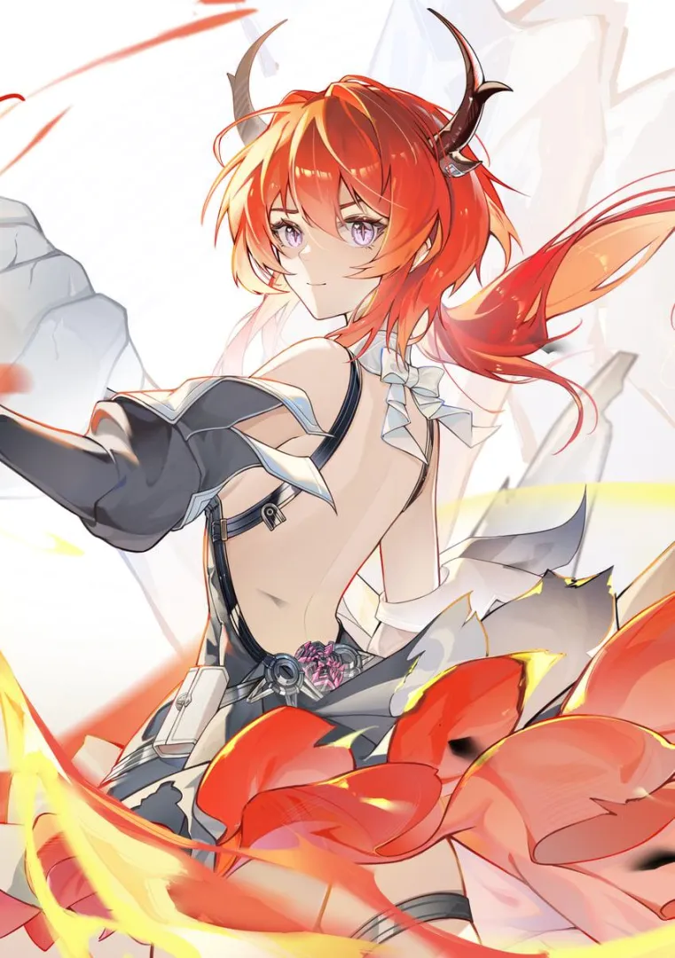 Laevatain [Arknights: Endfield] posted by xdragon2k