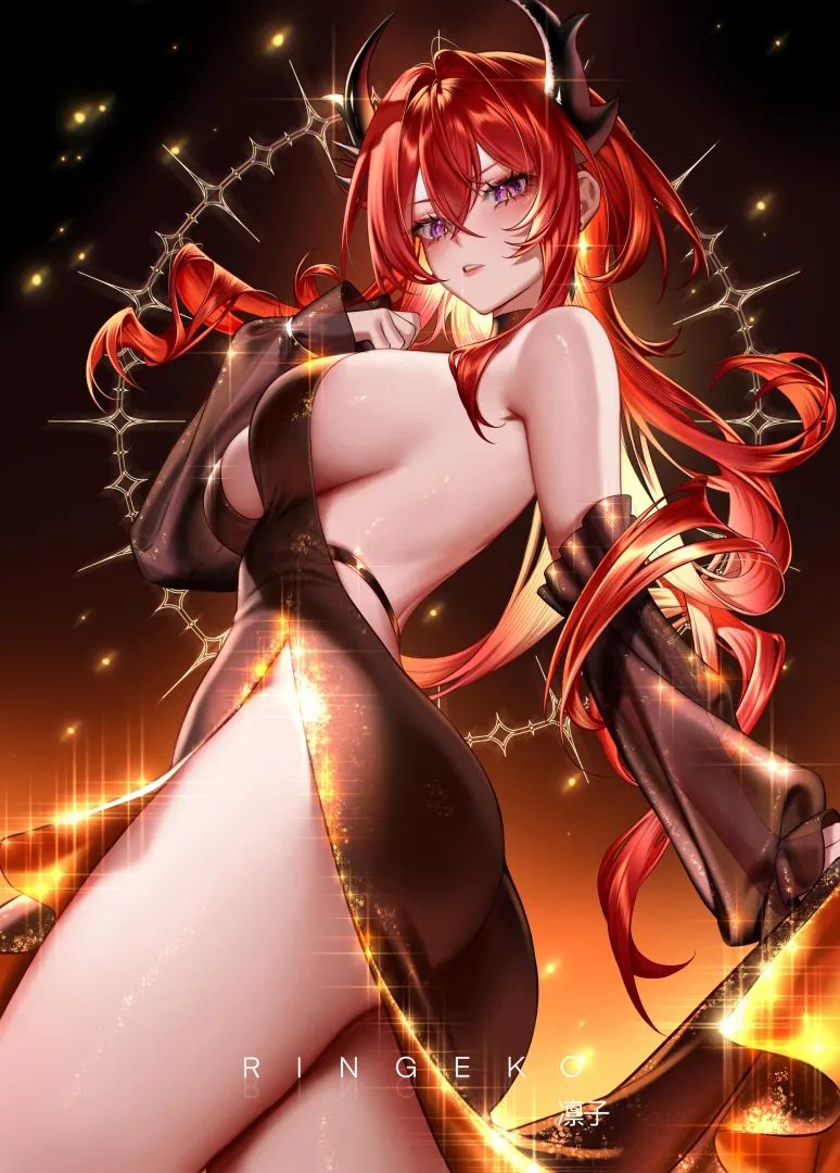 Laevatain in Dress [Arknights: Endfield] posted by Silent_Steak_9540