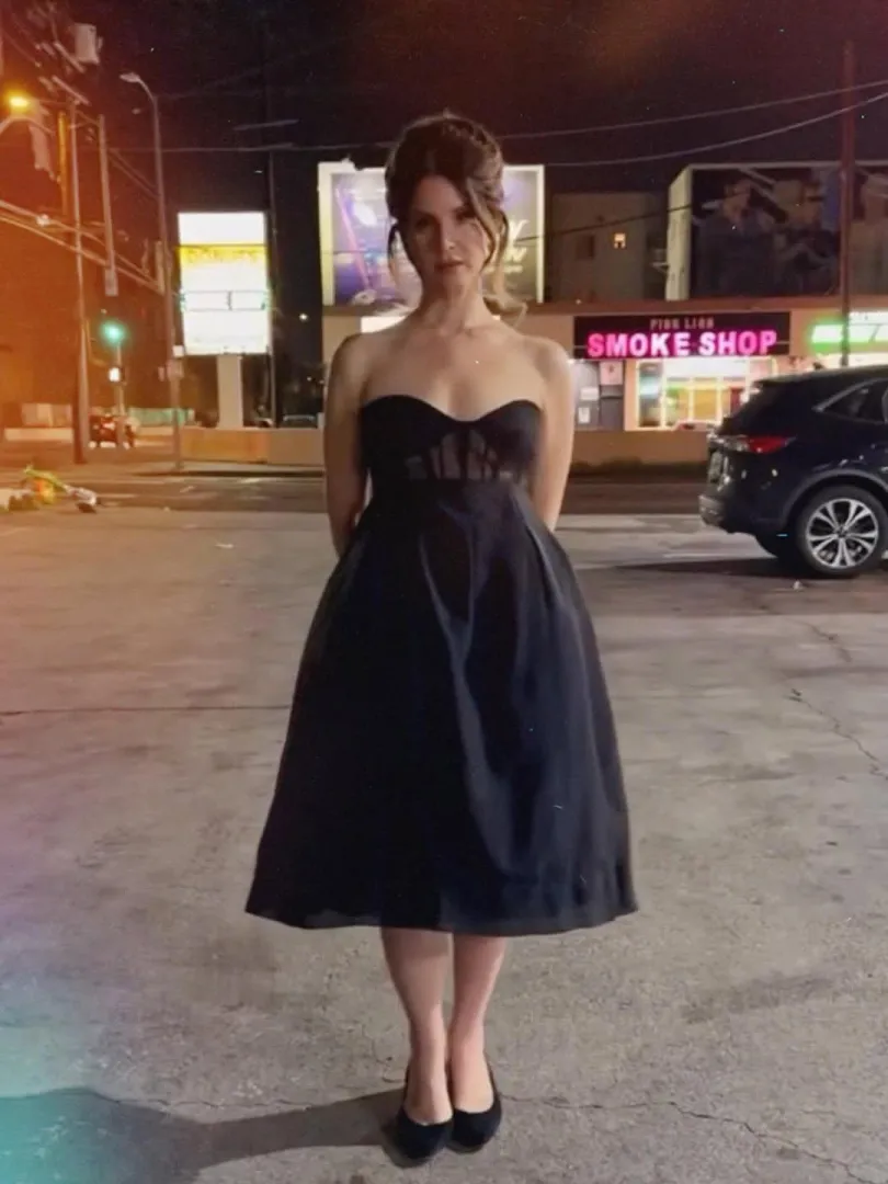 Lana at post-Grammy party. posted by underdogcapper