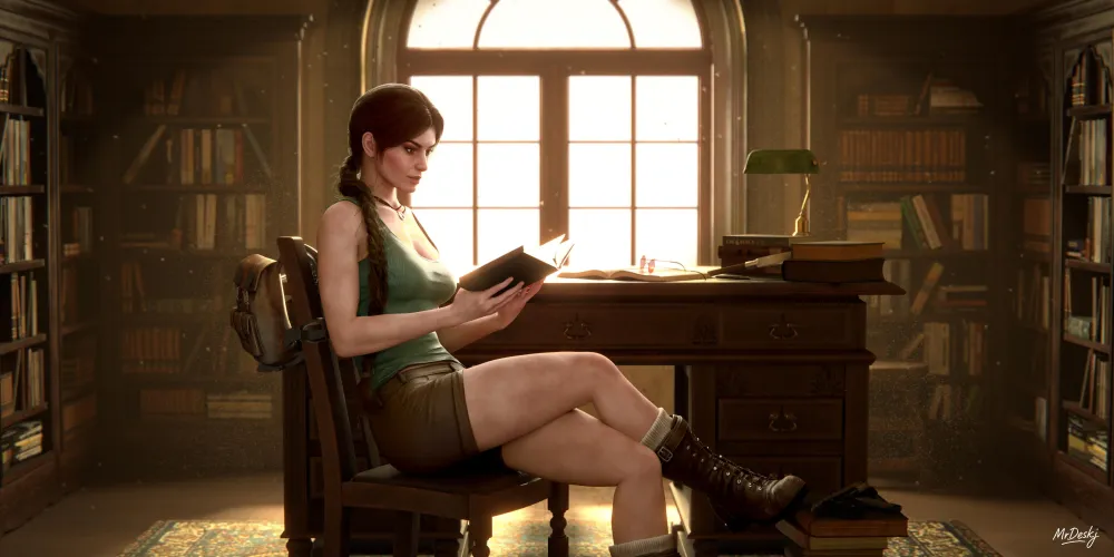 Lara Croft - Where Stories Begin (mrdeskj) by Max_Terrible