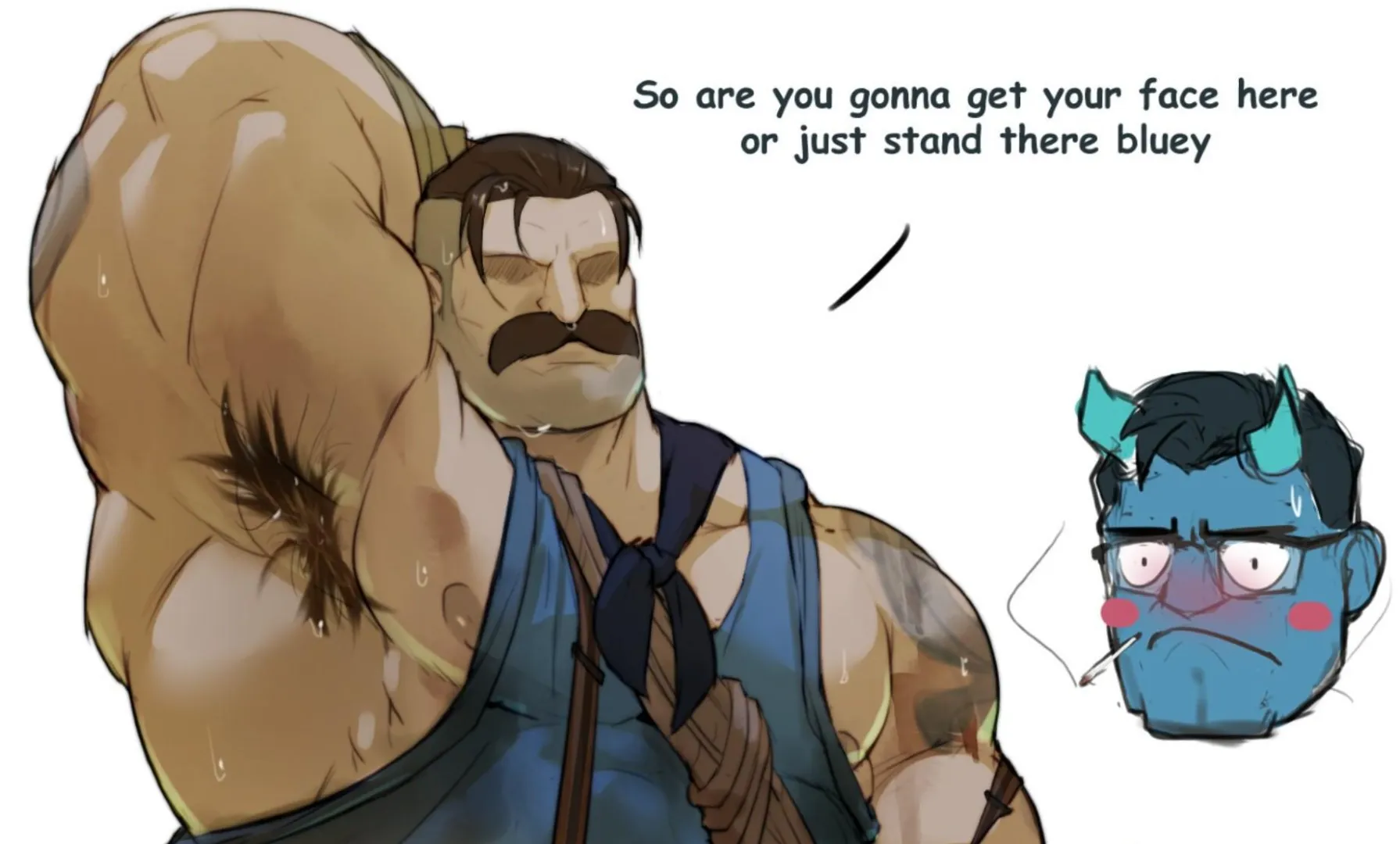 Lash from Deadlock needs to put me in a Headlock  posted by ciliary_stimulai