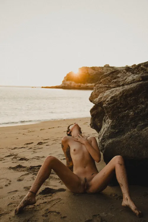 Last light at Pirates Cove by thumbtacksphoto