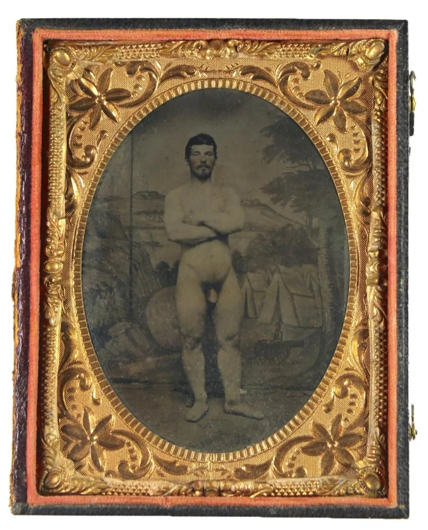 Last month, Fleischer’s Auctions sold this tintype of a nude Civil War soldier for $49,000, nearly 60k with the buyer’s fees. posted by TungstenChef