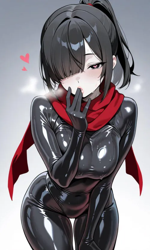 Latex Kunoichi by WoolsonDaSheep