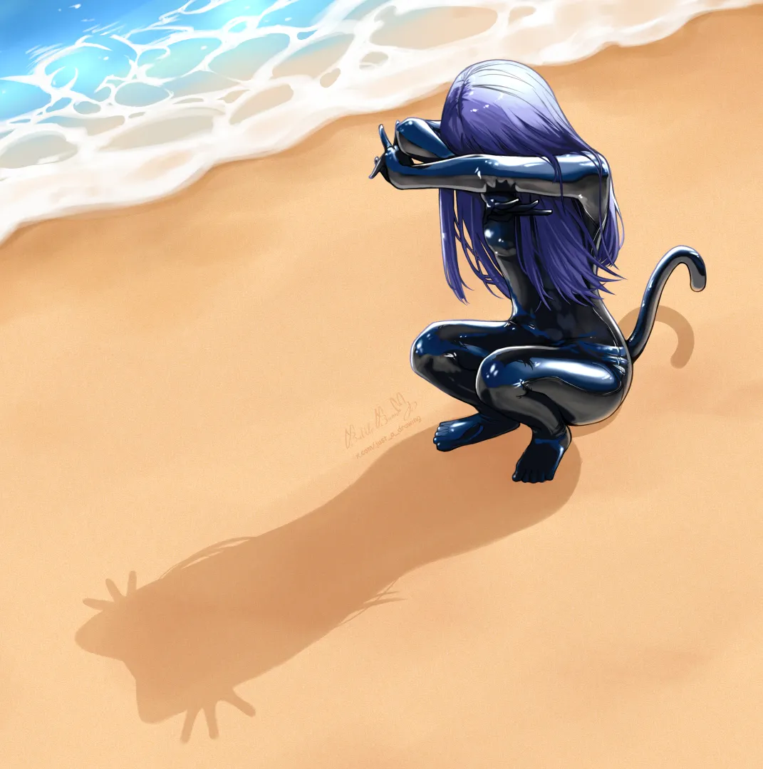 latex on the beach posted by buwuwuwuwunny