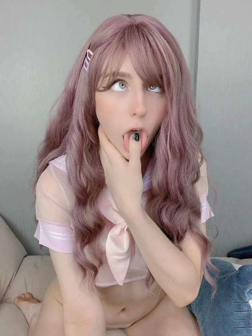 Lavender ahegao posted by CreamPetitee