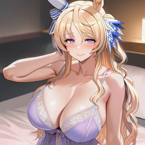 Lavender Lingerie [Uma Musume] by WoolsonDaSheep