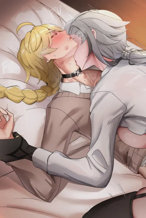 Lay still! I'm marking my territory~ by ReverseRapeQueen