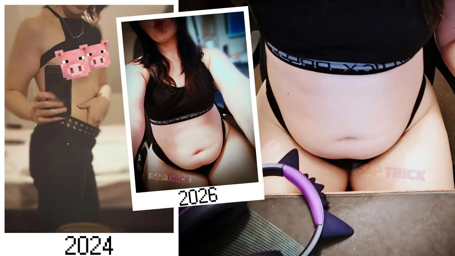 lean & fit to the Epitome of a growing gamer girl - Did i already level up to fat gamer girl? posted by SapThick