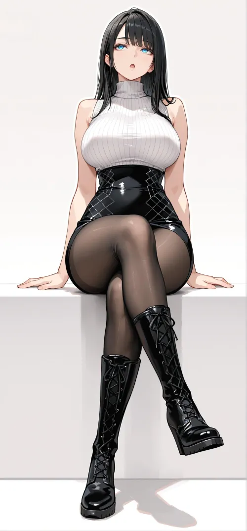 Legs Crossed by WoolsonDaSheep