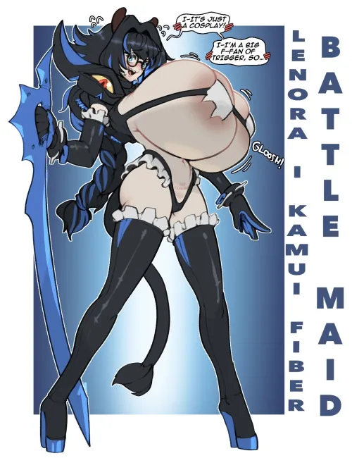 Lenora in Cosplay (The_Varking) [Original] by Lord-Plebian